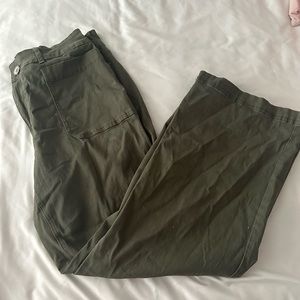 Green cargo pants